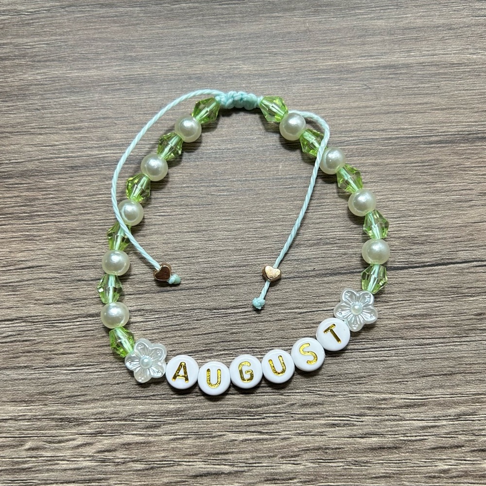 Green August bracelet